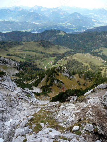 Scheffauer mountain via ferrata, Tyrol, Austria photo