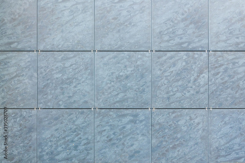 light blue background from facade tiles