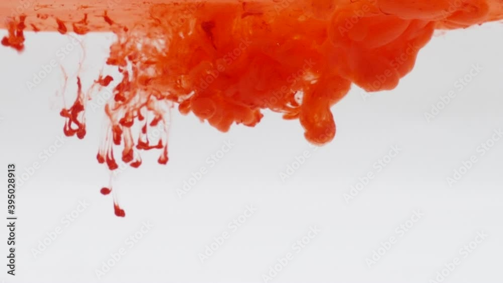 video colori dentro acqua, magia, emozioni