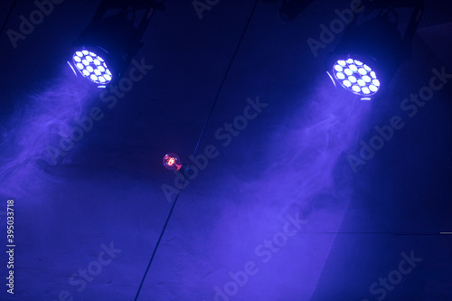 Light bulbs and stage lights © Janisphoto
