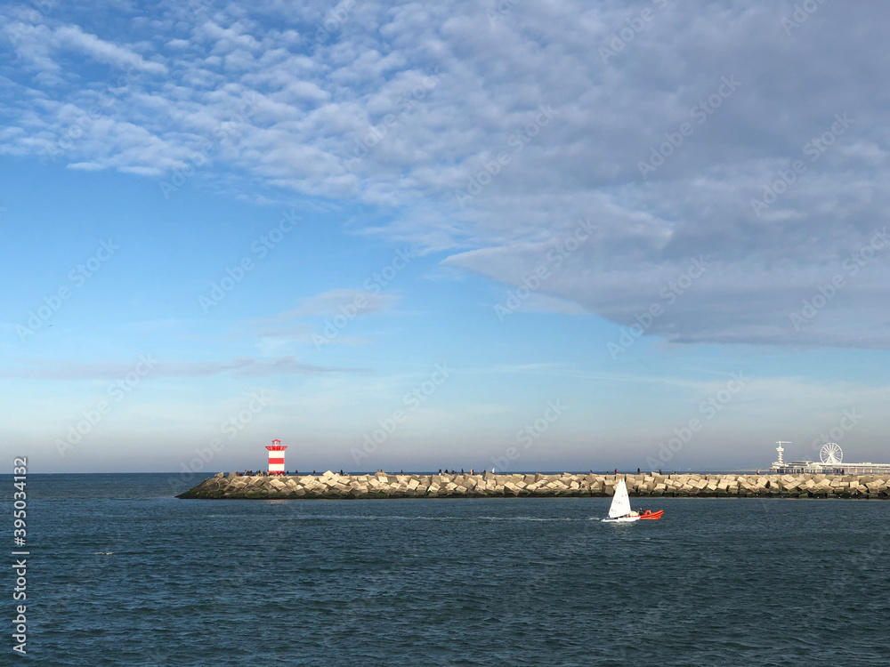lighthouse in the sea lighthouse in the sea