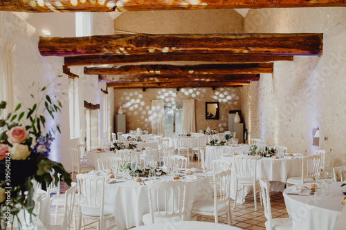 Salle de réception de mariage
