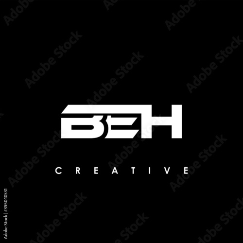 BEH Letter Initial Logo Design Template Vector Illustration	
