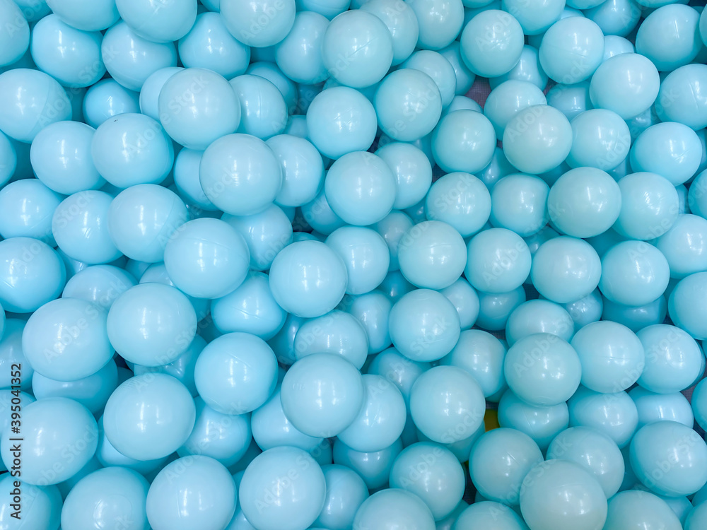 Light blue Plastic ball, kid toy indoor pool ball