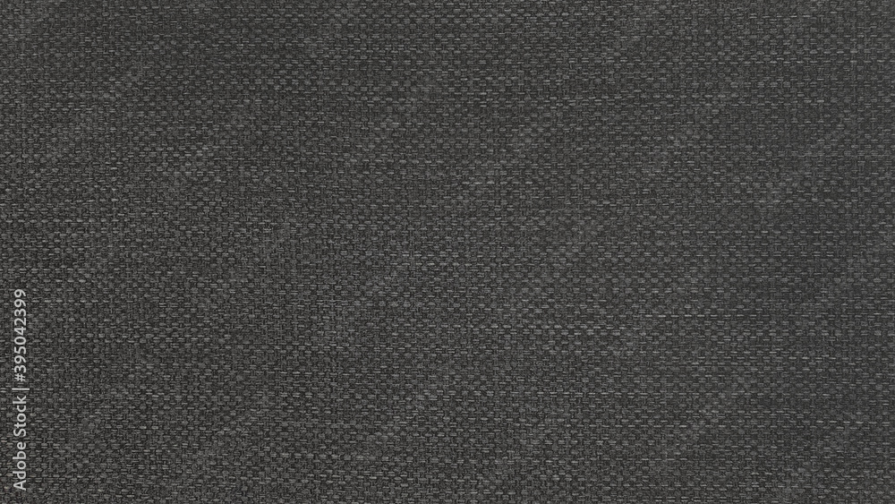 Foto de dark brown linen fabric texture. printing texture laminated