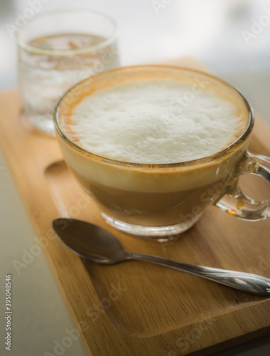 Obraz na płótnie Hot coffee. w salonie