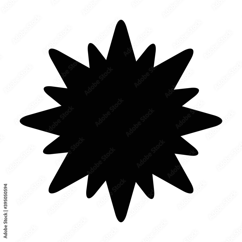 star seal stamp silhouette style icon vector design star seal stamp silhouette style icon vector design