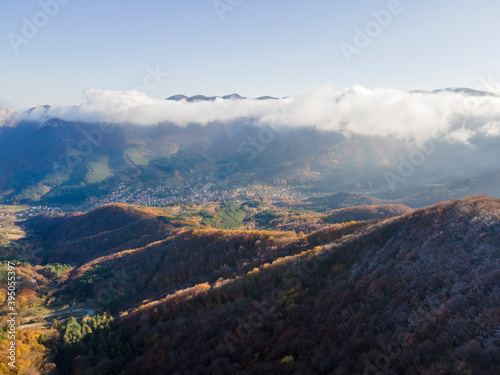 Landscape of Balkan Mountains and Vratsata pass, Bulgaria © Stoyan Haytov