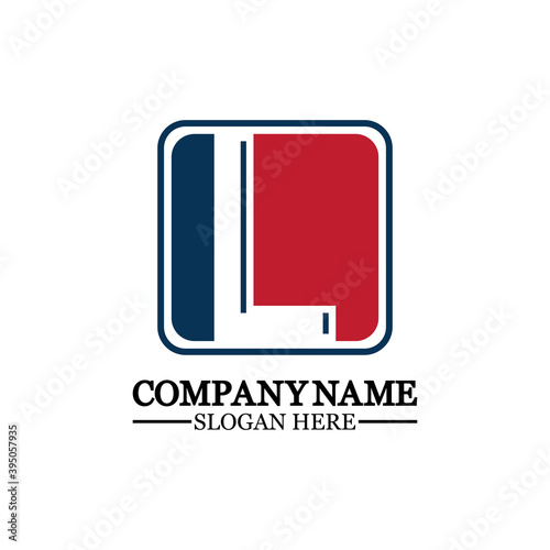 Free Download Letter L logo icon design template elements - GFXLoad