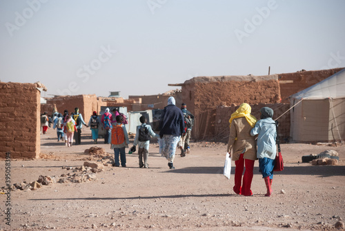 Life in a refugee camp in Tindouf in the Sahara desert