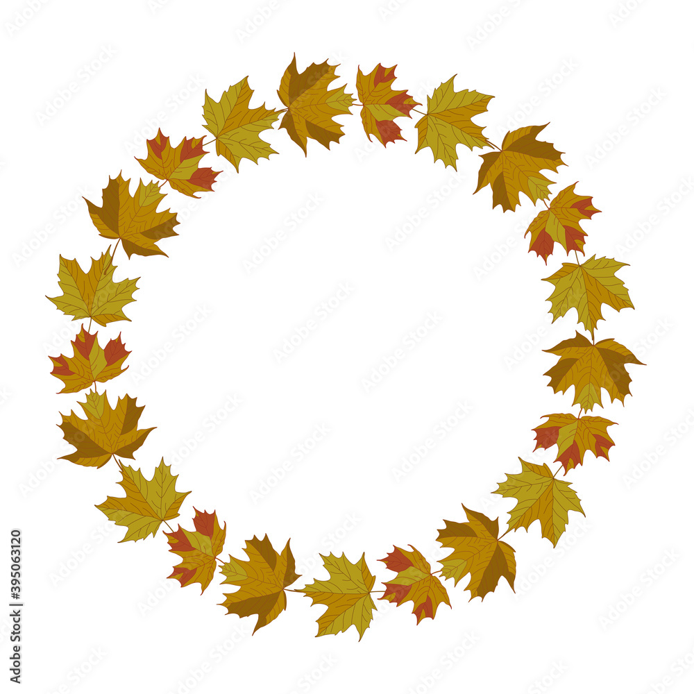 Nature background. Leaves of trees on a white background. Frame. Nature background. Leaves of trees on a white background. Frame.