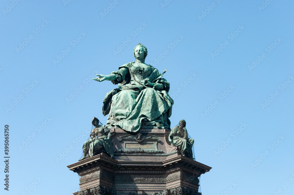 Statue of empress Maria Theresa in Vienna