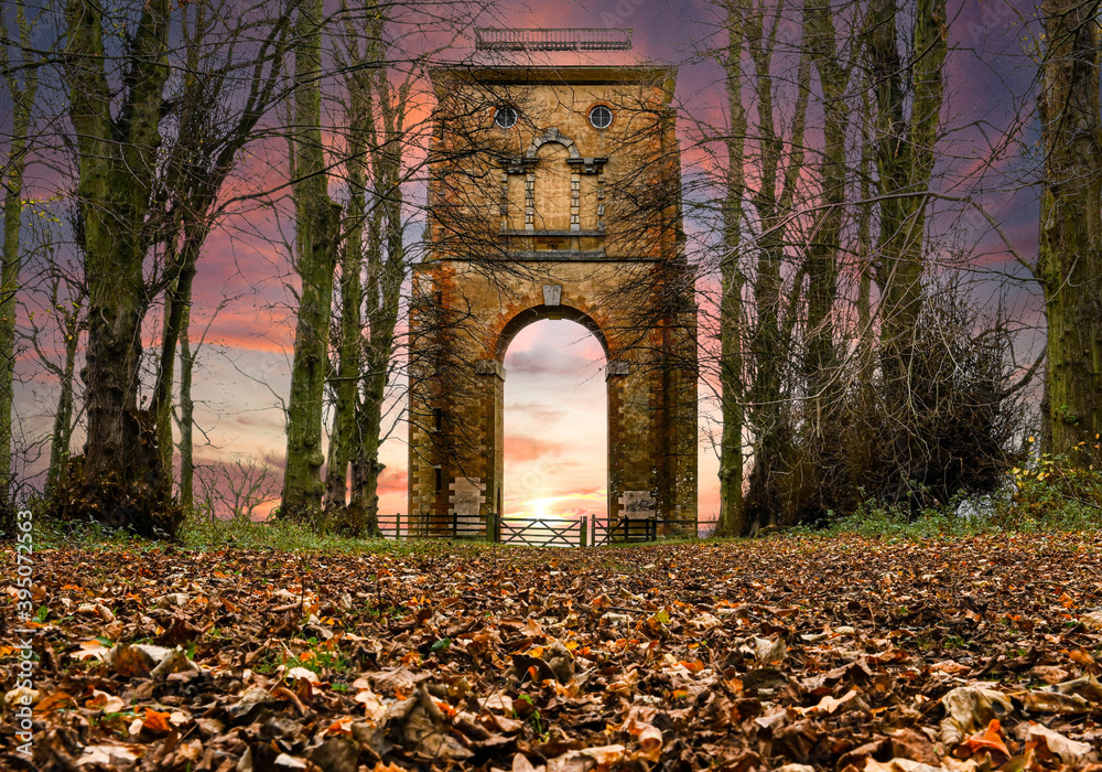 Obraz premium Autumn tower