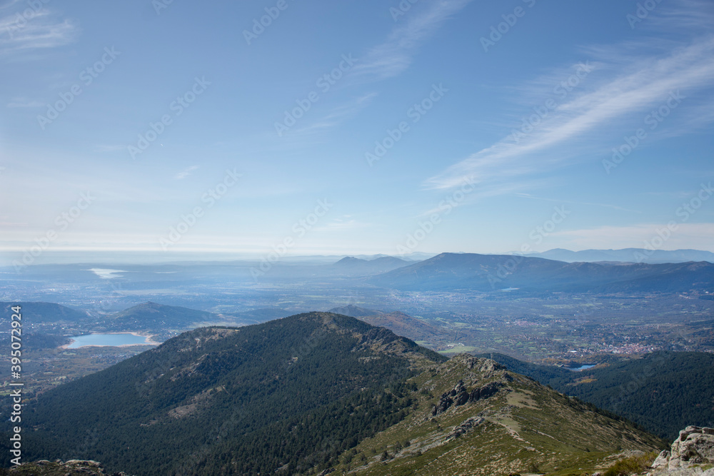 Landscapes and forests of Navacerrada