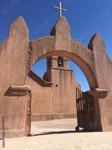 Church in San Pedro de Atacama, Chile