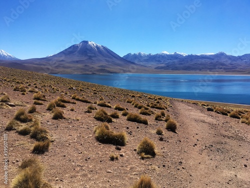 Lago miniques in North Argentina