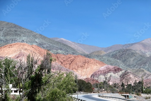 Colourful mountains in North Argentina