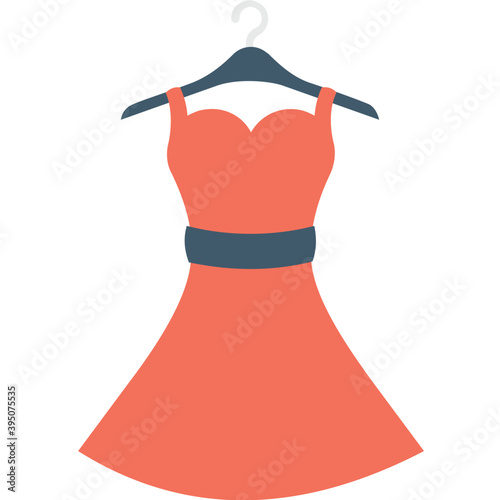 
Blouse Flat Vector Icon 
