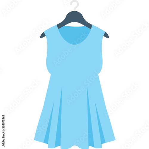 
Blouse Flat Vector Icon 
