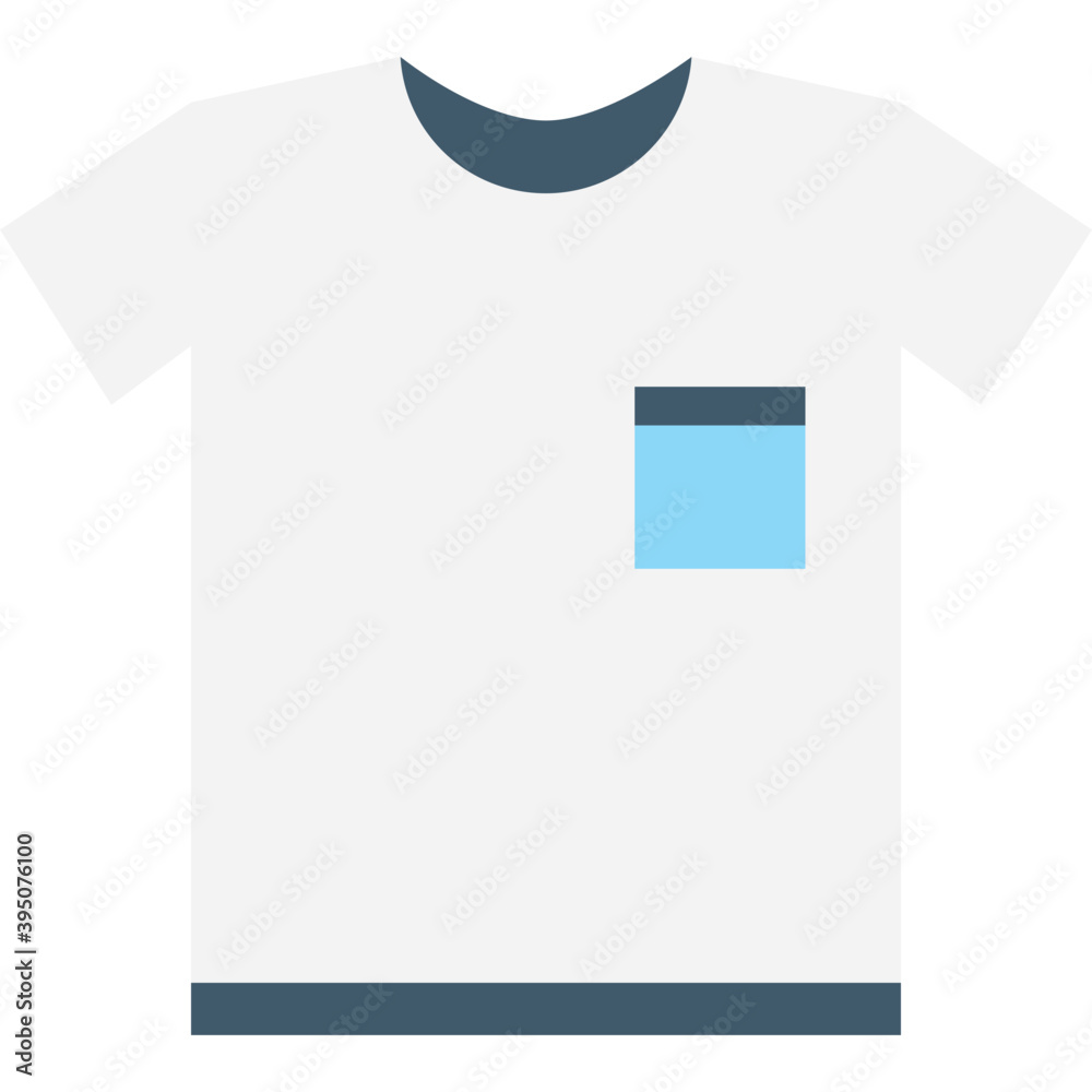 T Shirt Flat Vector Icon
T Shirt Flat Vector Icon