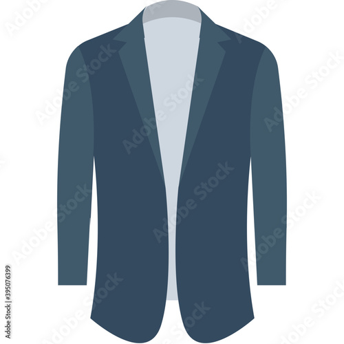 
Coat Flat Vector Icon 

