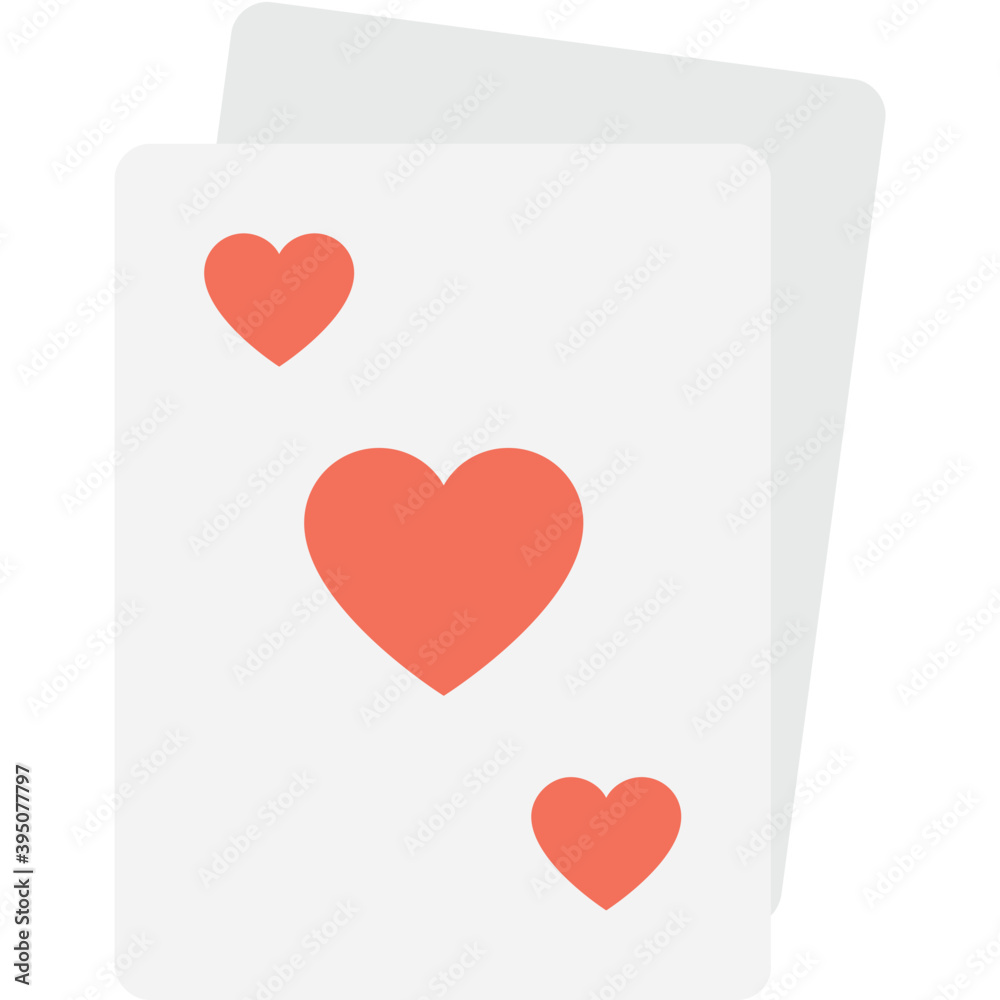 Heart Card Vector Icon
Heart Card Vector Icon