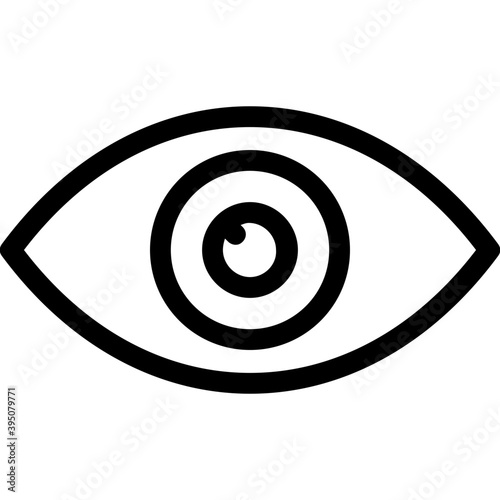 
Eye Vector Line Icon
