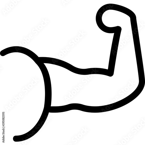 
Workout Vector Line Icon
