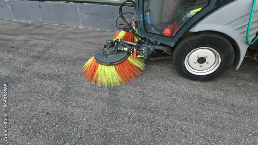 Road-sweeping and watering machines for cleaning of road surfaces. Road-sweeping and watering machines for cleaning of road surfaces.