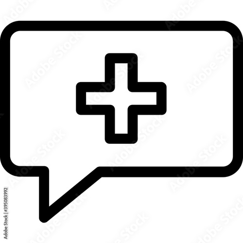  Medical Helpline Vector Line Icon 