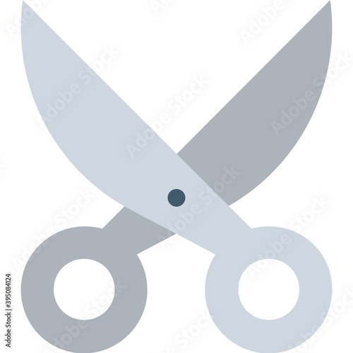 
Scissor Flat Vector Icon
