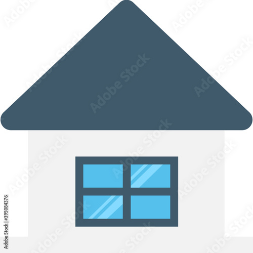 
House Flat Vector Icon 
