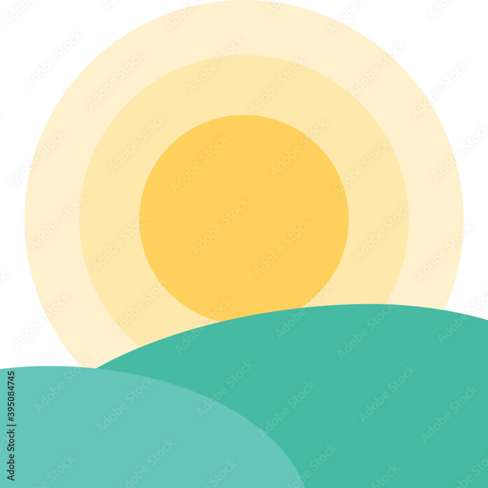 Sun Rising Flat Vector Icon
Sun Rising Flat Vector Icon