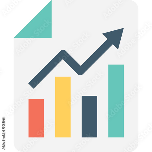 
Presentation Flat Vector Icon 
