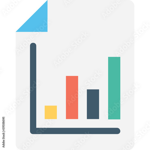 
Presentation Flat Vector Icon 
