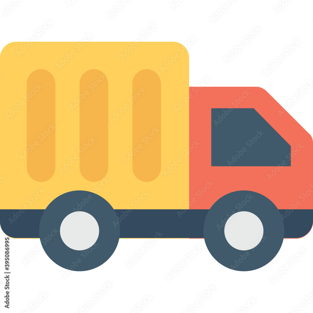 Delivery Van Flat Vector Icon
Delivery Van Flat Vector Icon