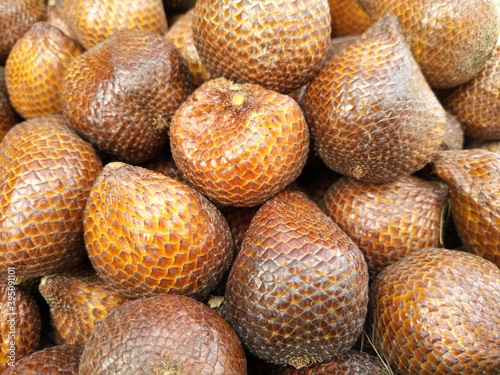 "salak" is a very tasty fruit and good for health