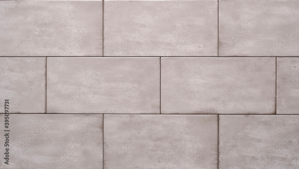Fototapeta premium white ceramic brick tile. texture decorative