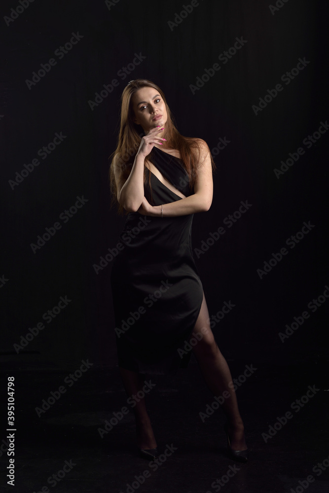 Beautiful woman with professional make up Beautiful woman with professional make up