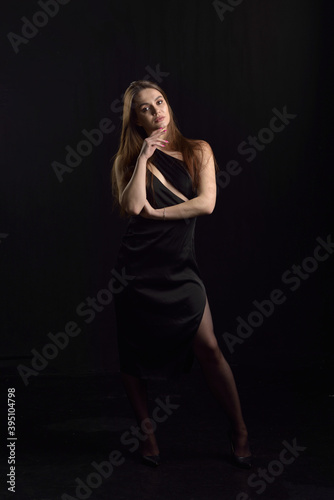 Beautiful woman with professional make up