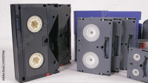 professional broadcast video tapes evolution analog to digital 4k photo