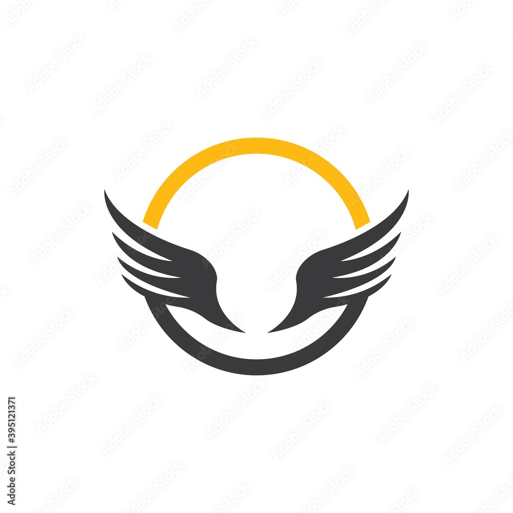 Wing Logo Vector Design for Company, Tattoo, etc Wing Logo Vector Design for Company, Tattoo, etc