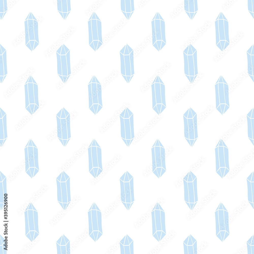 Seamless decorative vector pattern of blue diamonds. Abstract background. Seamless decorative vector pattern of blue diamonds. Abstract background.