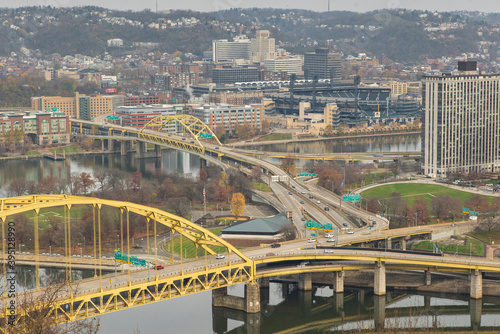 City of Pittsburgh bridges and roadways 