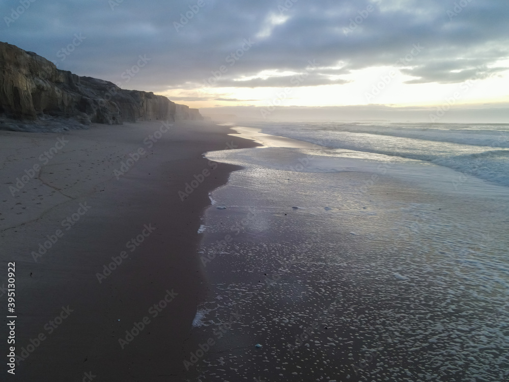 View of Praia d'El Rey, Atlantic Ocean, Portugal