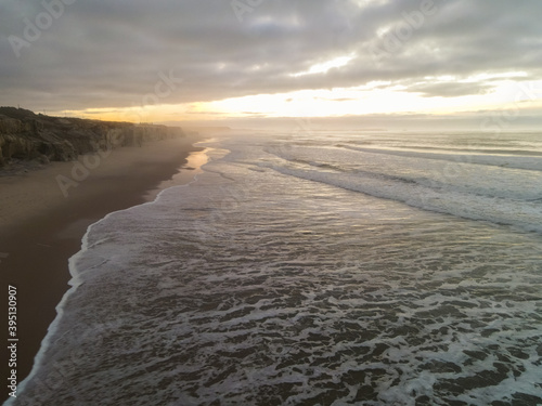 View of Praia d'El Rey, Atlantic Ocean, Portugal