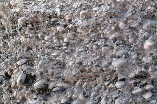 Soil Cross Section of Vineyards in Mendoza Argentina