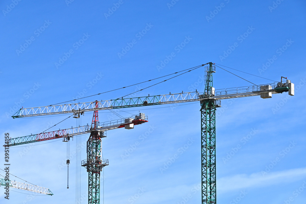 Construction tower crane