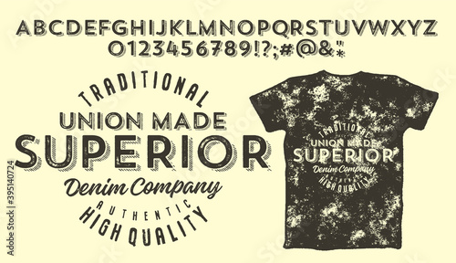  Craft vintage typeface design. Fashion type. Pop modern display vector letters.