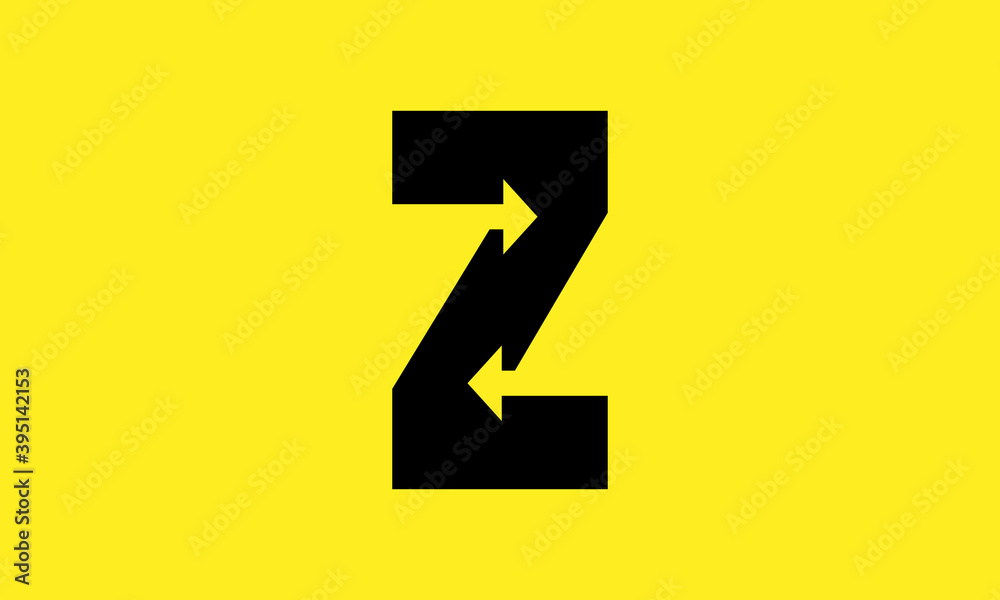 Z Arrow Logo Design Z Arrow Logo Design